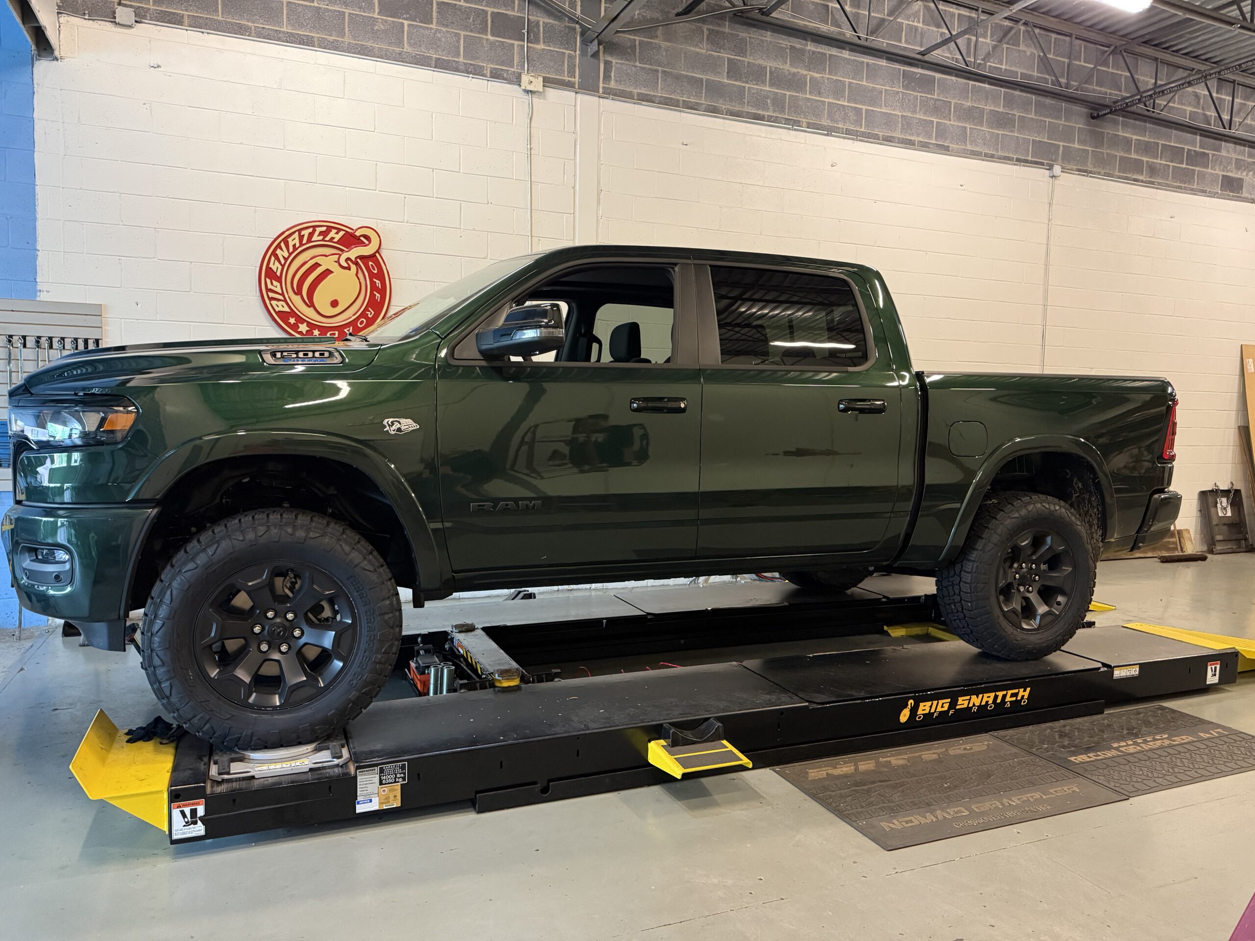 Ram 1500 4-Inch Lift & 33-Inch Tires